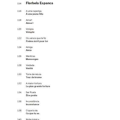 Poètes de Lisbonne. Camões, Cesário, Sá-Carneiro, Florbela, Pessoa