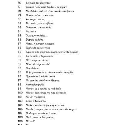 Poesia. Primeira Antologia