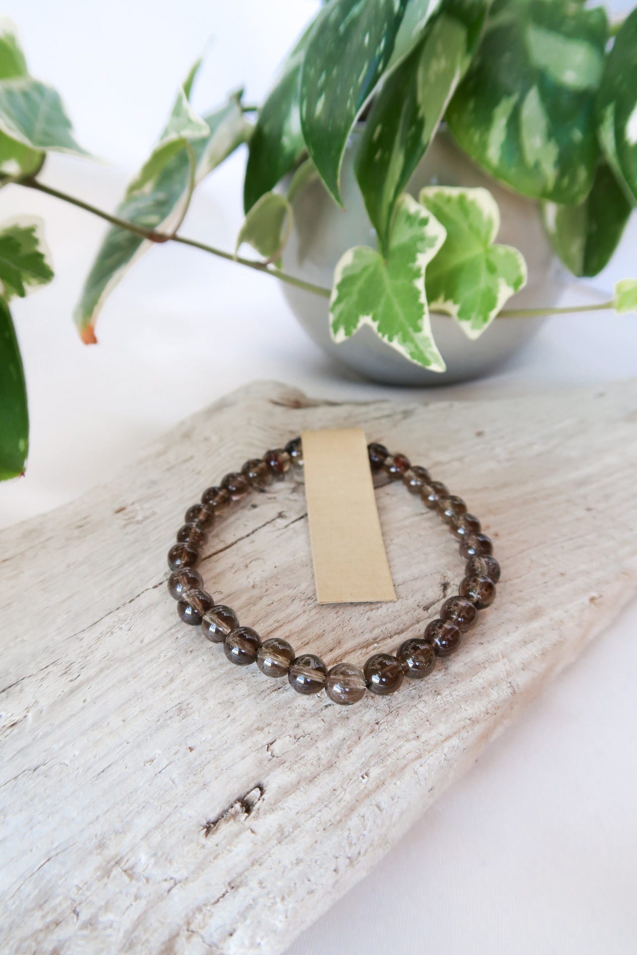 PULSEIRA&#x20;6MM&#x20;-&#x20;QUARTZO&#x20;FUMADO