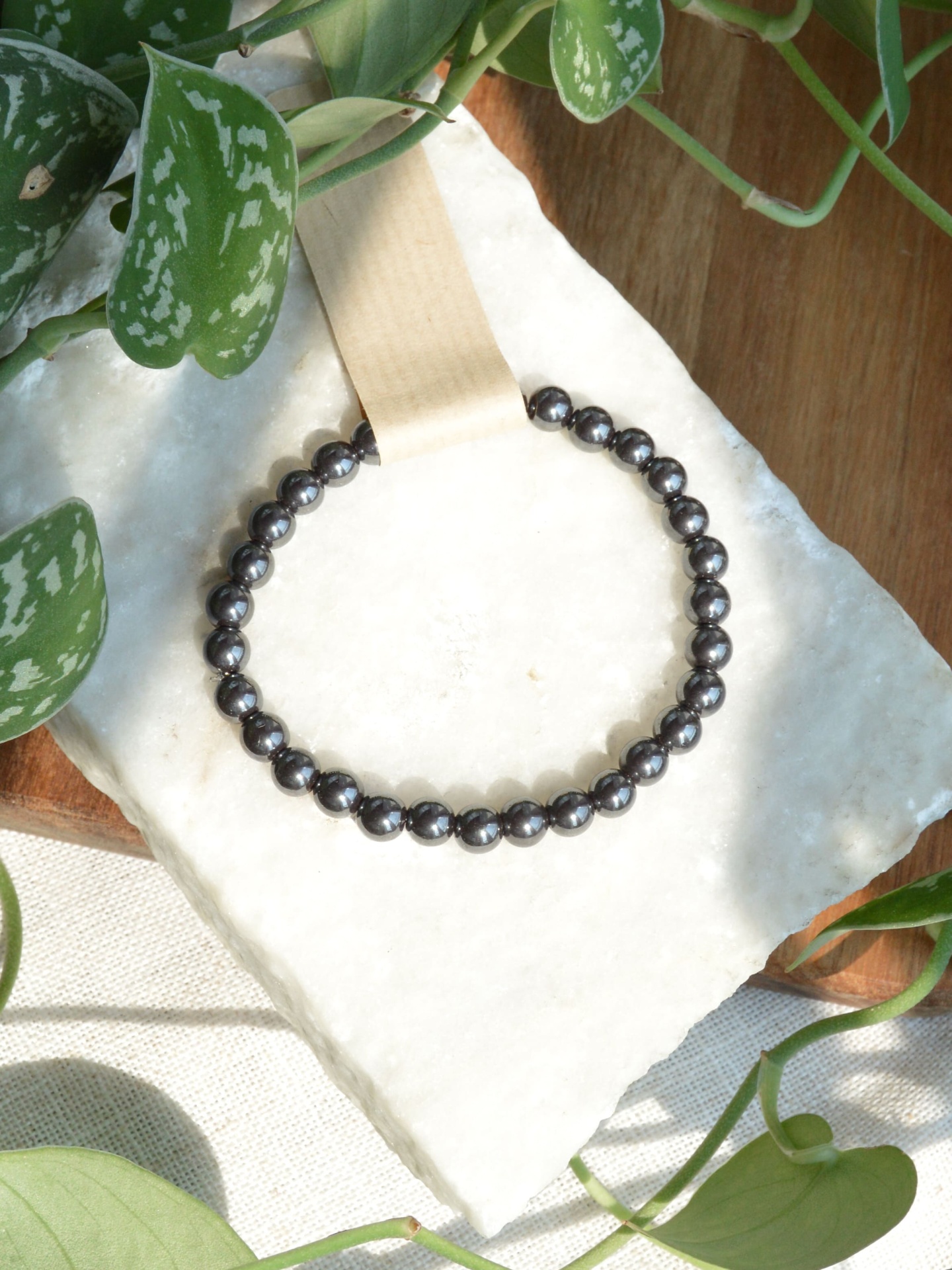 PULSEIRA 6MM - HEMATITE