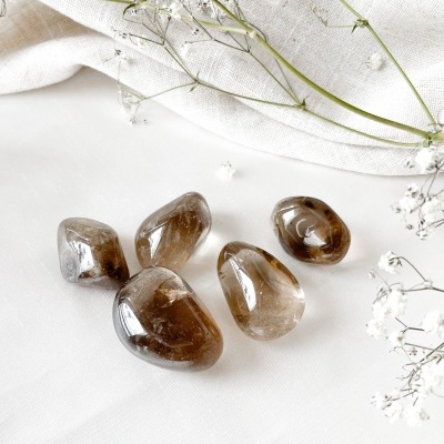 QUARTZO&#x20;FUMADO&#x20;ROLADO