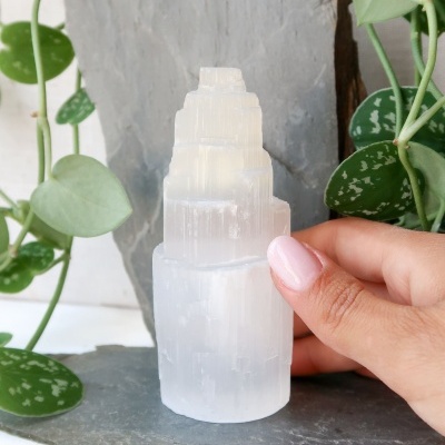 TORRE&#x20;SELENITE&#x20;10CM