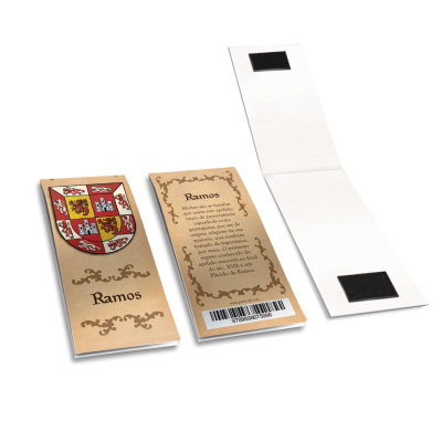 Marcador de livro magn. Heráldica - Apelidos de N a Z