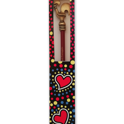 Lápis c/pencil topper «Galo»