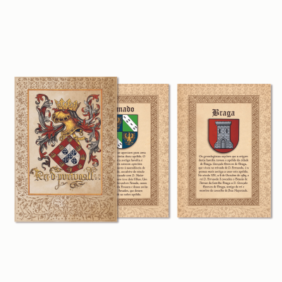 Brasão de família A4 - Apelidos de A a E