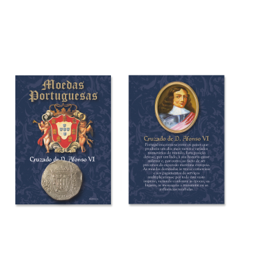 Moeda Portuguesa - Cruzado de D. Afonso VI