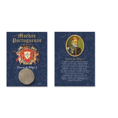 Moeda Portuguesa - Tostão de Filipe I