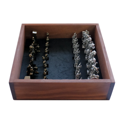 Jogo de Xadrez Romanos vs Gauleses