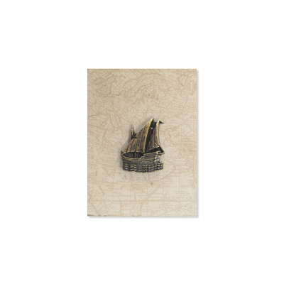 Pin metálico Caravela