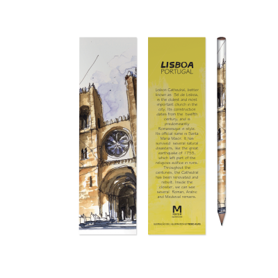 Lápis c/marcador Lisboa Sketch - Sé de Lisboa