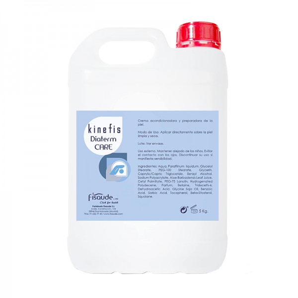 Creme Condutor de Diatermia e Radiofrequência Kinefis Diaterm (frasco de 5 kg com dispensador)
