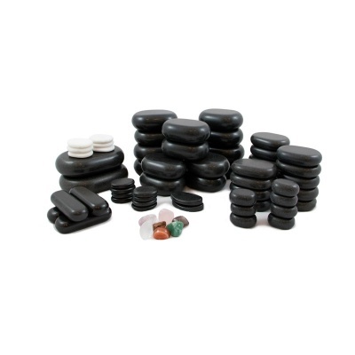Pedras quentes de basalto: Ideal para massagens e terapias