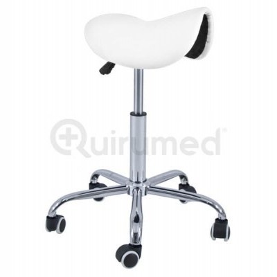 Banco&#x20;Pony&#x20;Cromado&#x20;com&#x20;5&#x20;rodas