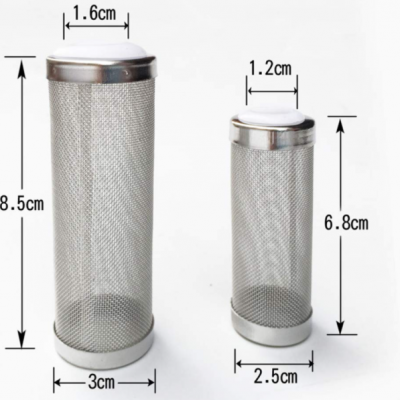 Pré-filtro em malha inox (12/16mm)