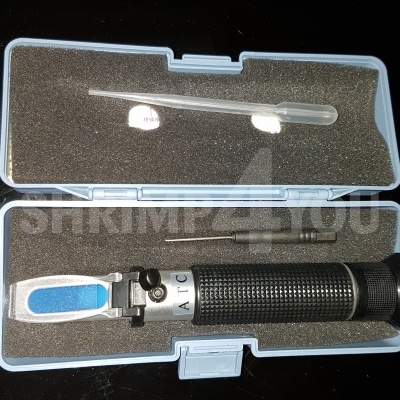 Refratómetro - Medição salinidade Refratómetro - Medição salinidade