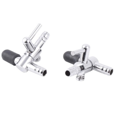 Torneira metálica 1 saída (90º)