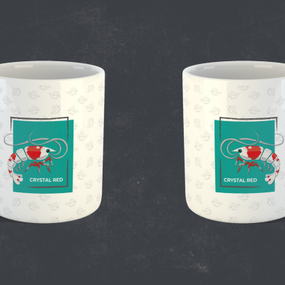 Caneca nº1 - Crystal Red Caneca nº1 - Crystal Red