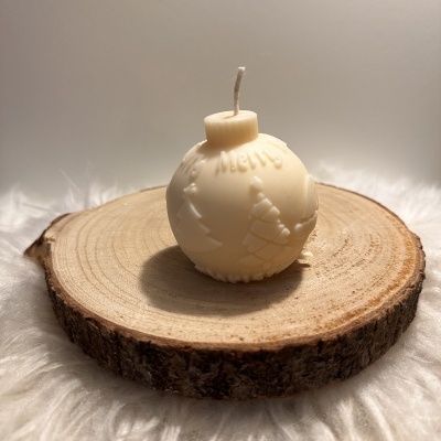 Vela - bola de natal