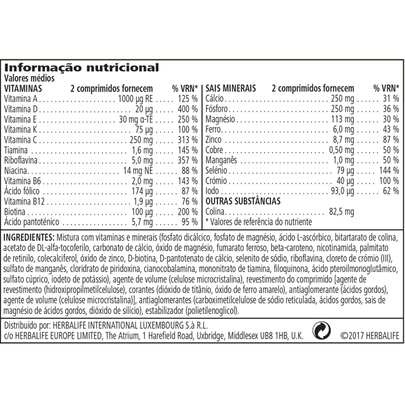 Fórmula 2, Complexo Vitamínico e Mineral para Homens Fórmula 2, Complexo Vitamínico e Mineral para Homens