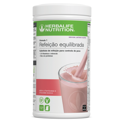 Fórmula 1 sem Soja, Lactose e Glúten Framboesa e Chocolate Branco 500g