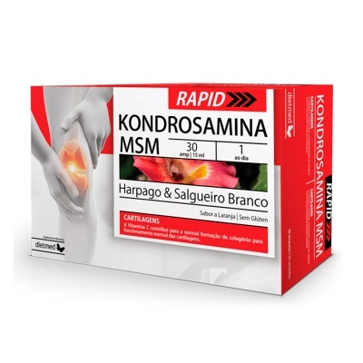 Kondrosamina MSM Rapid 30 Ampolas