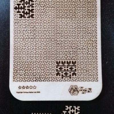 Puzzle #2 - Curva Fractal Hilbert Puzzle #2 - Curva Fractal Hilbert