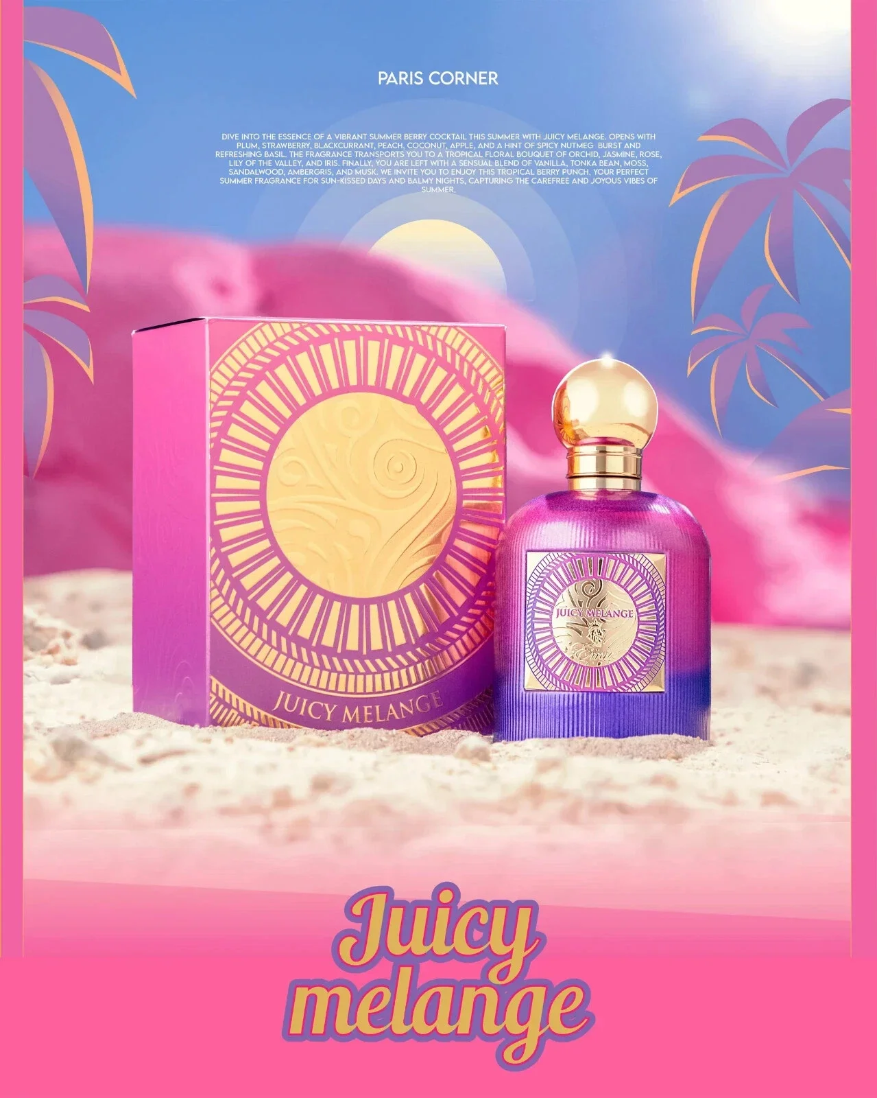 Juicy melange Eau de Parfum 100ml - Emir by Paris corner Juicy melange Eau de Parfum 100ml - Emir by Paris corner