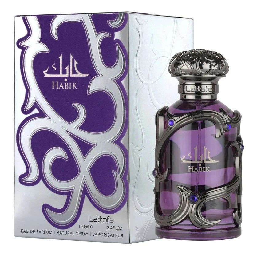 Lattafa Habik For Men Eau de Parfum para homens 100ml Lattafa Habik For Men Eau de Parfum para homens 100ml