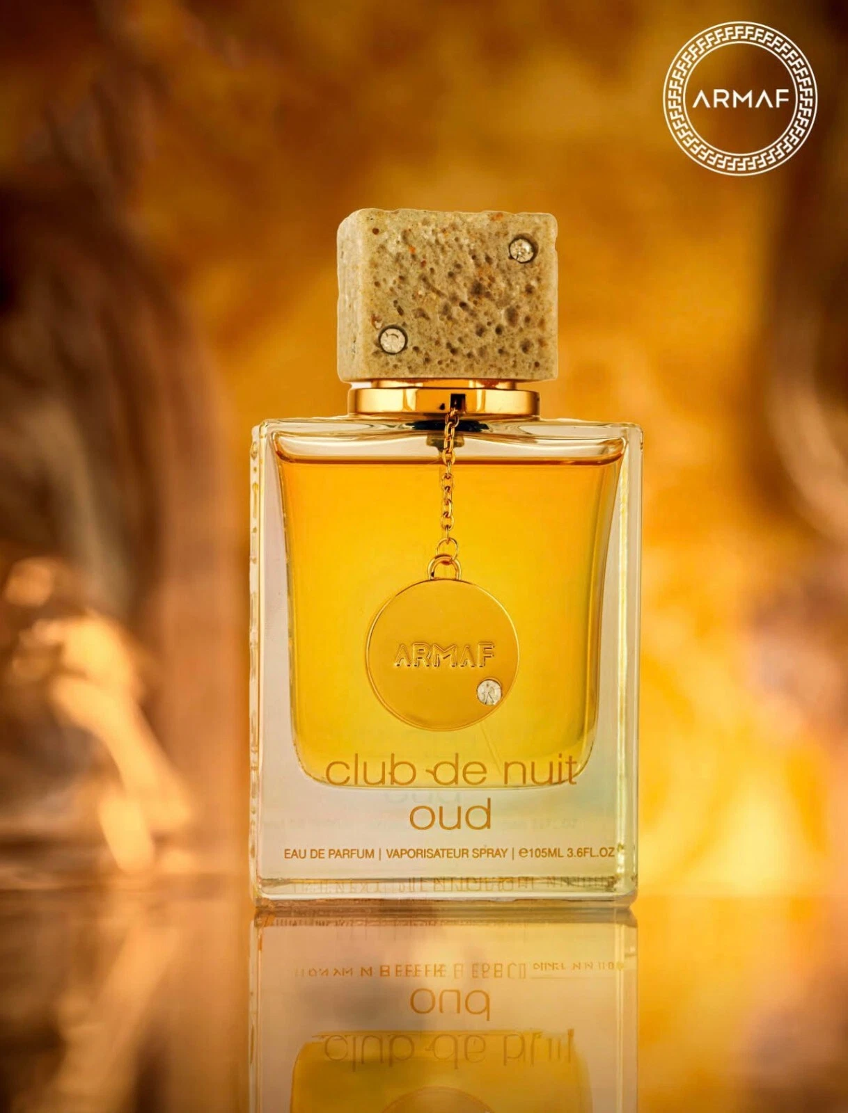 Armaf Club de Nuit Oud Eau de Parfum unissexo 105ml Armaf Club de Nuit Oud Eau de Parfum unissexo 105ml