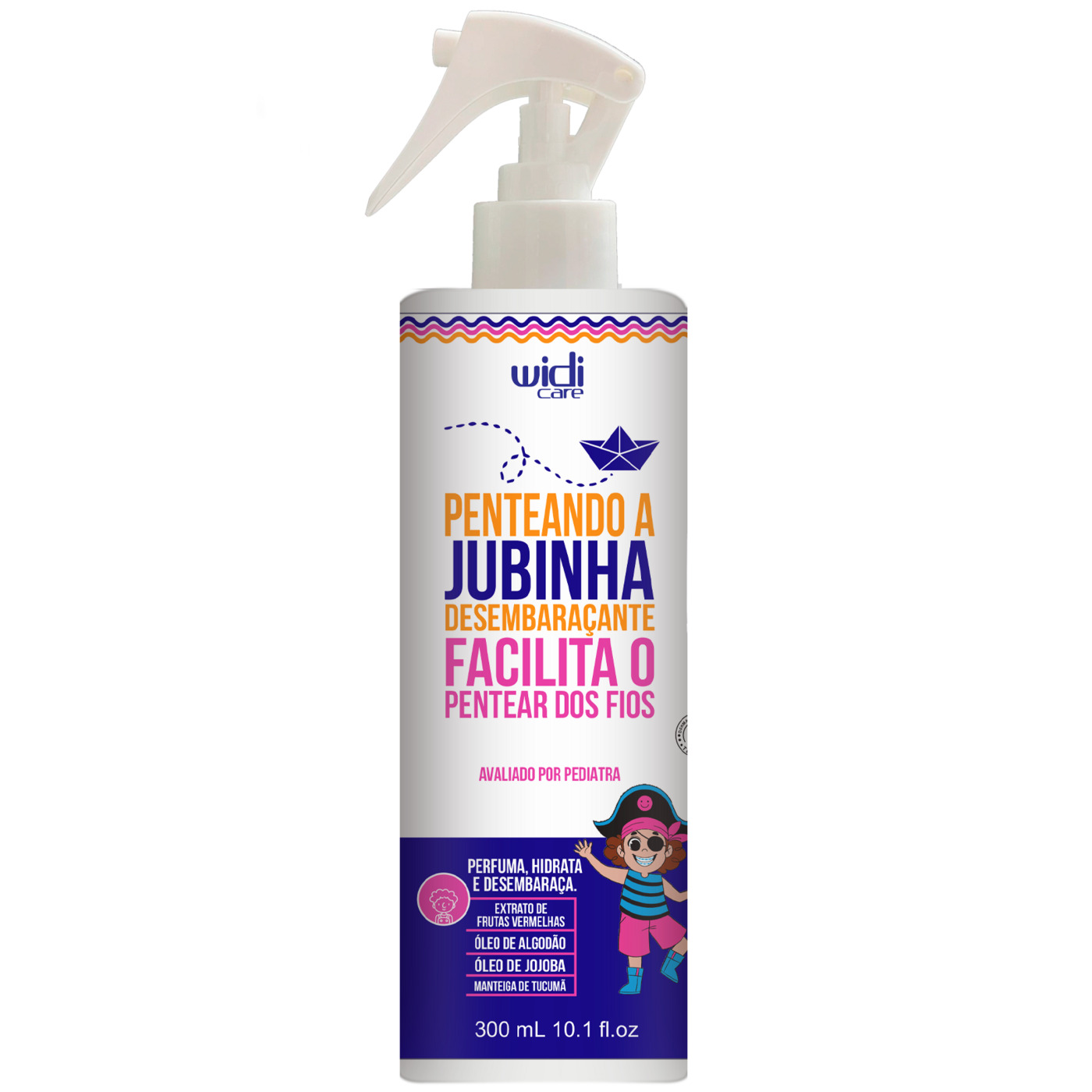 Widi Care Penteando A Jubinha Spray Desembaraçante - 300ml Widi Care Penteando A Jubinha Spray Desembaraçante - 300ml