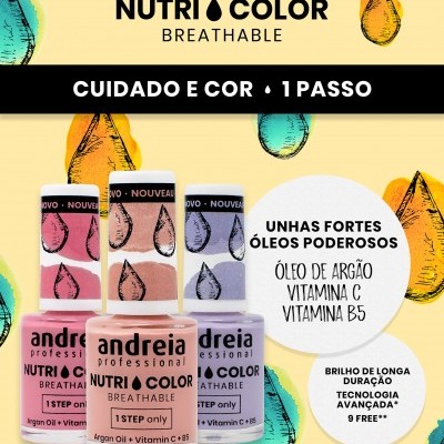 Vernizes Andreia Nutricolor