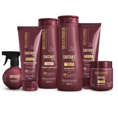 Linha Shitake Plus - Reconstrução nutritiva