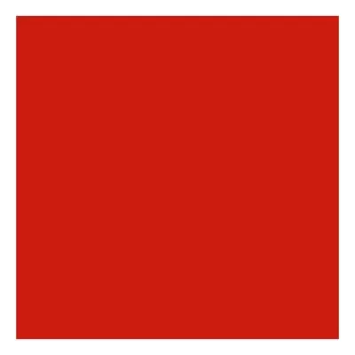 Quadrado vermelho sólido sem texto ou padrões