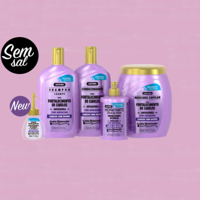 Fortalecimento cabelos com escova