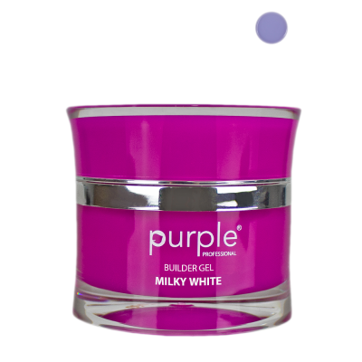 Purple Gel Construção Milky White 50g