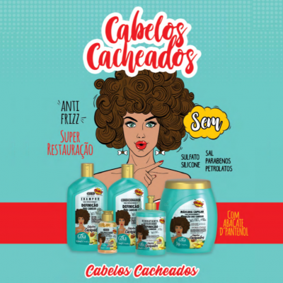 Cabelos cacheados