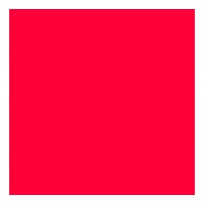 Quadrado vermelho sólido