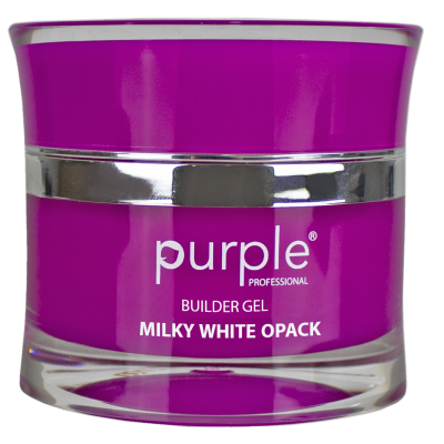 Purple GEL MILKY WHITE OPACK 50gr