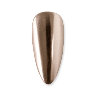 Caneta Unhas Chrome Illusion Andreia Mirror Gold Nail Art