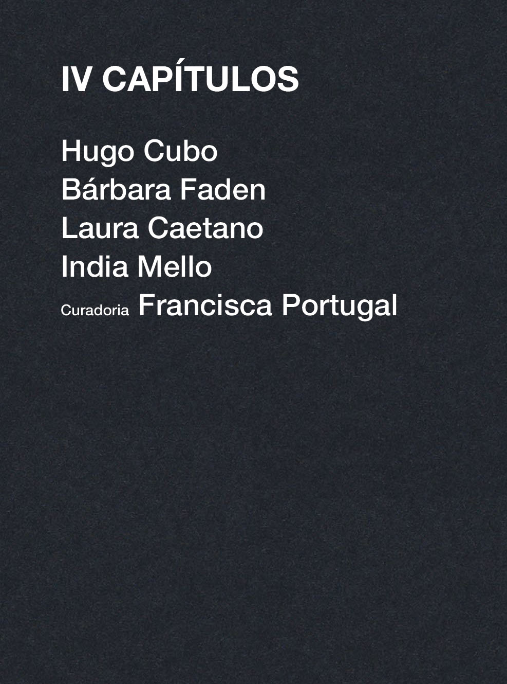 IV Capítulos IV Capítulos