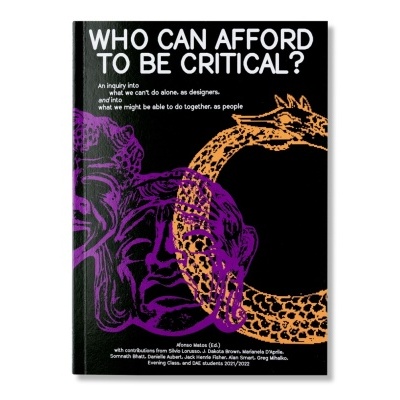 Who can afford to be critical?