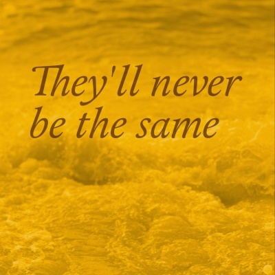 They'll never be the same - Alberto Pimenta