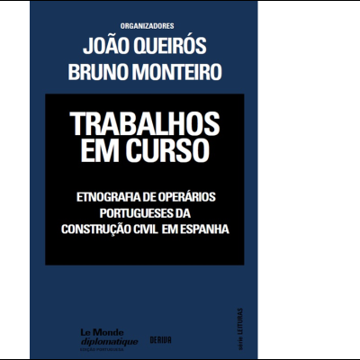 Capa de livro azul escuro com texto branco e preto