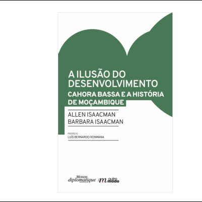 Capa de livro com título em verde e branco