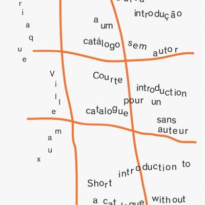 Curta Introdução para um catálogo sem autor