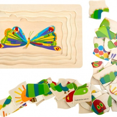 Puzzle da Lagartinha Comilona