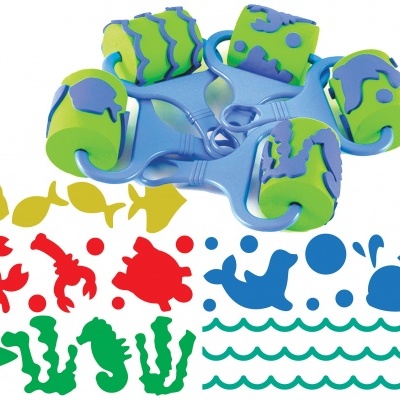 Rolos Pintura - Vida Marinha