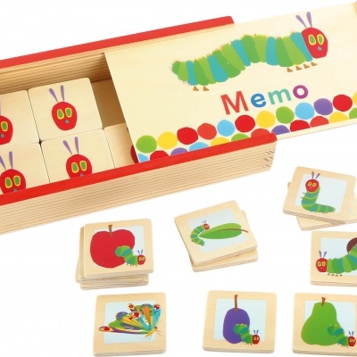 Jogo de Memória da Lagartinha Comilona