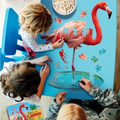 Puzzle Flamingo