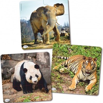 Puzzles Progressivos Animais